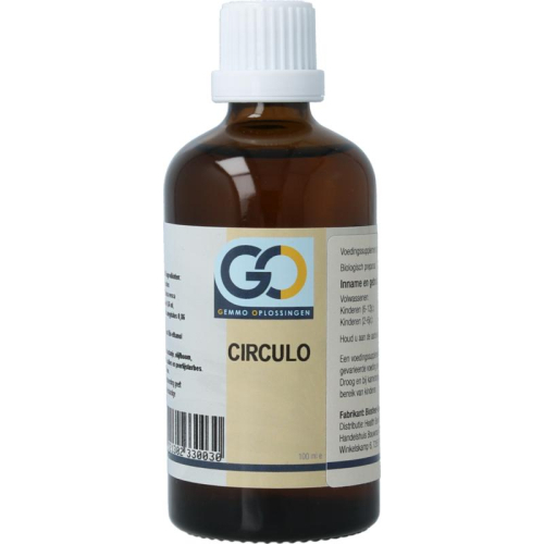 100 Ml GO Gemmo Oplossingen Circulo Biologisch