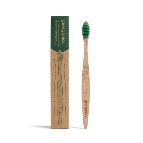 1 Stücke Georganics Toothbrush Medium Beechwood