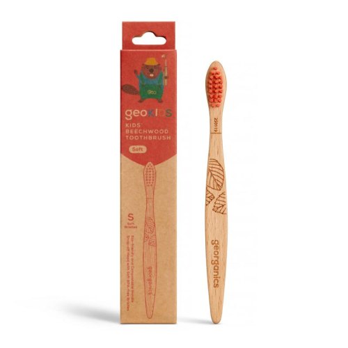 Georganics Toothbrush Kids Beechwood 1 Stücke