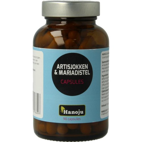90 capsules Hanoju Artisjokken & Mariadistel 