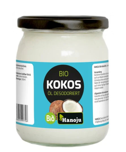 500 ml Hanoju Bio Kokosolie