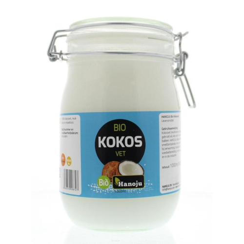 1000 ml Hanoju Bio Kokosvet Beugelglas
