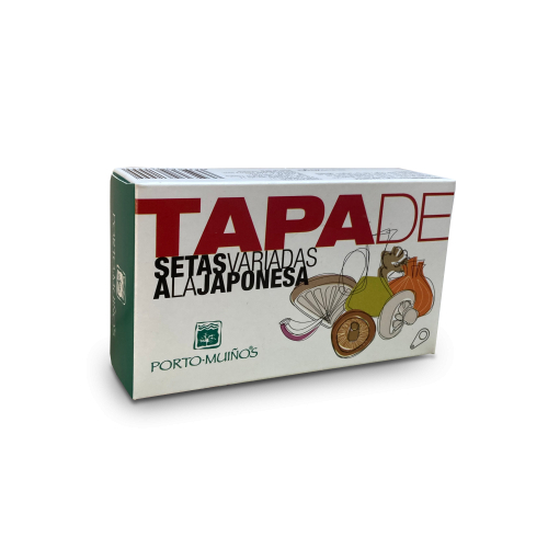 120 Gramm Porto Muinos Tapa met Gemengde Paddenstoelen Japanse Stijl