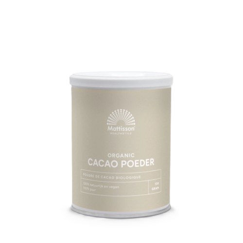 100 gram Mattisson Cacao Poeder Biologisch