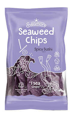 135 Gramm Seamore Zeewier Chips Spicy Sushi