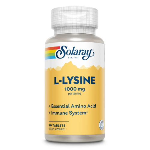 90 Tabletten Solaray NL L-Lysine 1000 mg