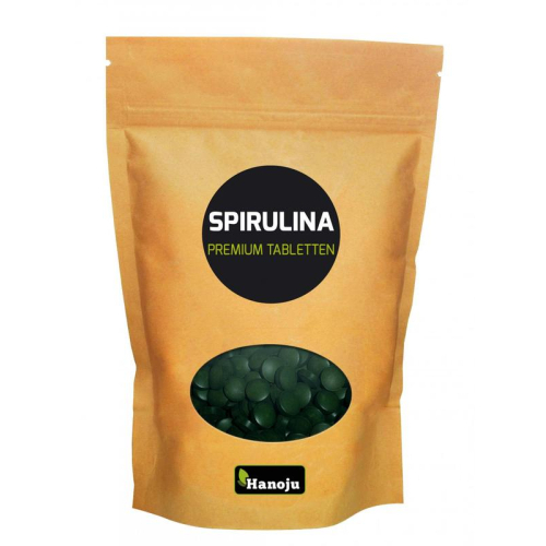 2500 tabletten Hanoju Spirulina Premium