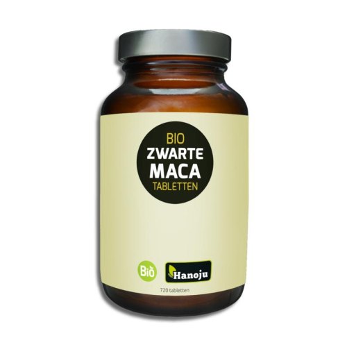 Hanoju Zwarte Maca Biologisch 720 tablets
