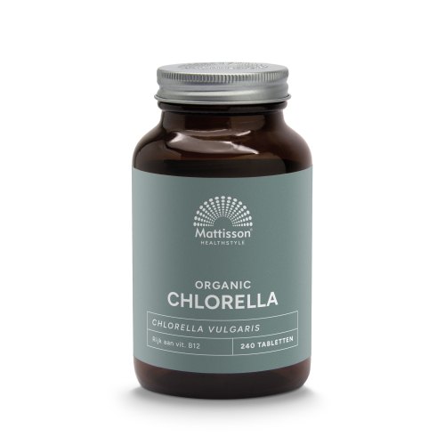 240 Tabletten Mattisson Chlorella 500 mg Biologisch