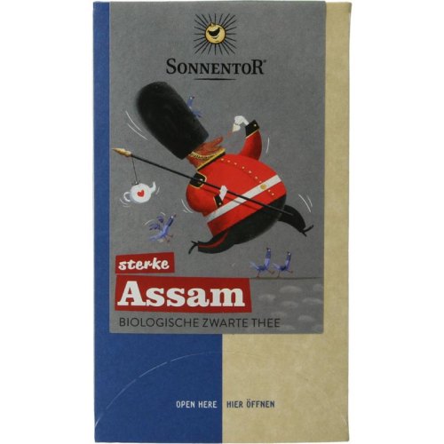 Sonnentor Assam Engelse Thee Biologisch 18 Tüte