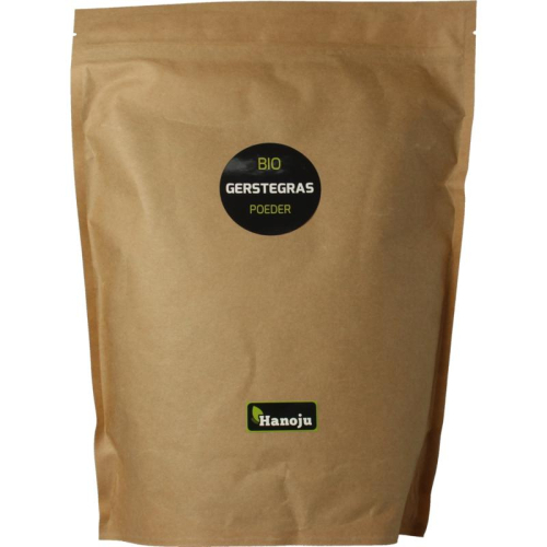 1000 gram Hanoju Bio Gerstegras Poeder