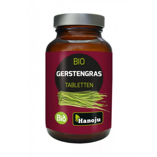 600 tabletten Hanoju Bio Gerstegras 