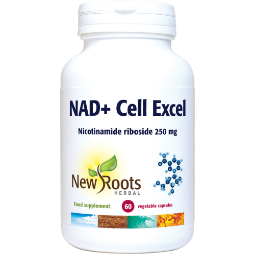 60 capsules New Roots Herbal NAD+ Cell Excel