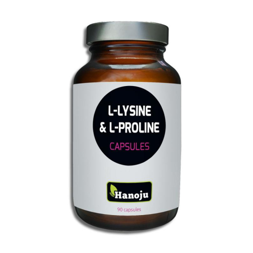 90 capsules Hanoju L-Lysine + L-Proline
