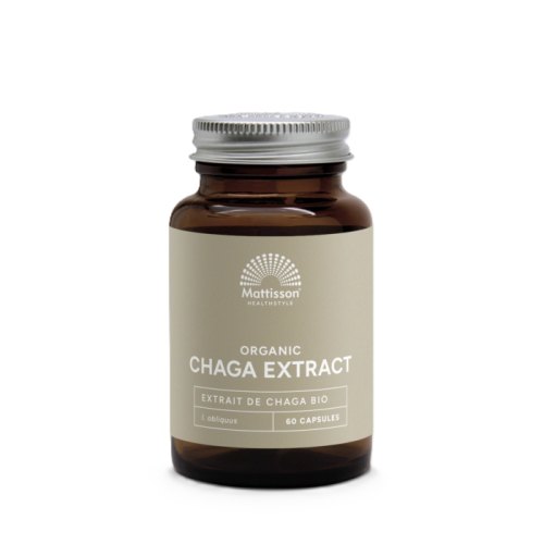 60 Kapseln Mattisson Chaga Extract Biologisch