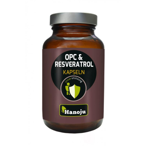 60 capsules Hanoju OPC & Resveratrol