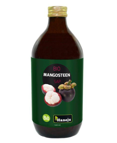 500 ml Hanoju Bio Mangosteen Sap Troebel