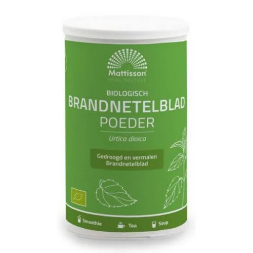 200 Gramm Mattisson Brandnetelblad Poeder Biologisch