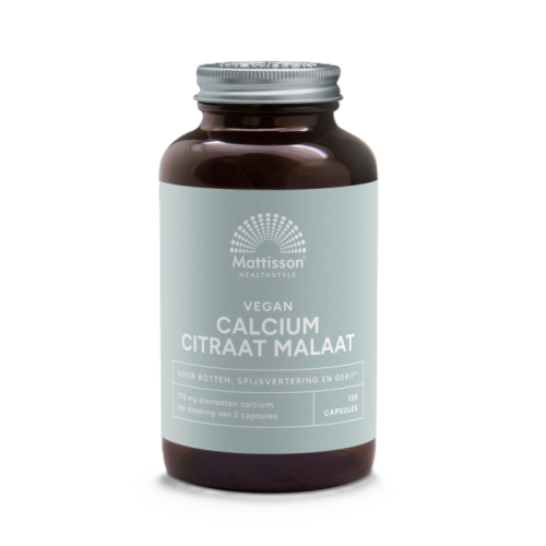 120 Kapseln Mattisson Calcium Citraat Malaat