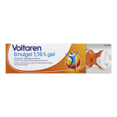 100 Gramm Voltaren Emulgel 1.16% Doseer- en Smeerdop