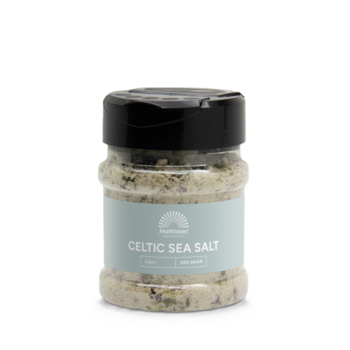 200 gram Mattisson Celtic Sea Salt met Algen 