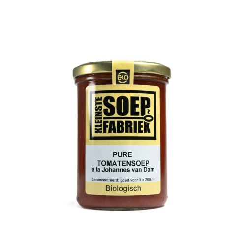 400 Ml Kleinste Soep Fabriek Pure Tomatensoep Biologisch