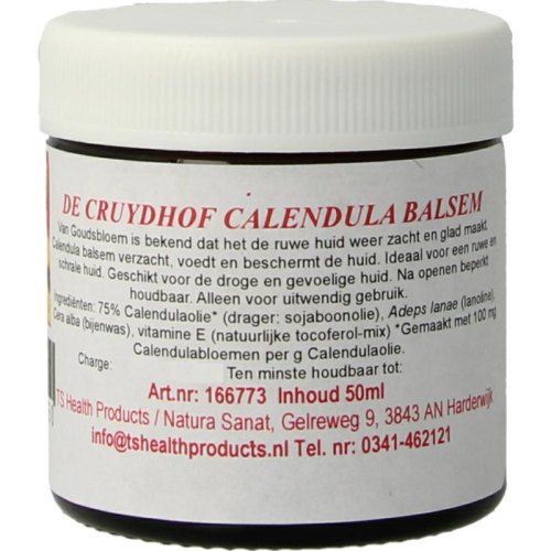 De Cruydhof Calendula Balsem 75% 50 Ml