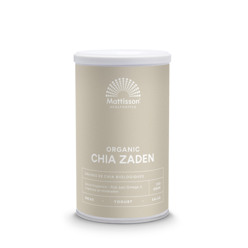 250 gram Mattisson Chia Seeds Raw Biologisch