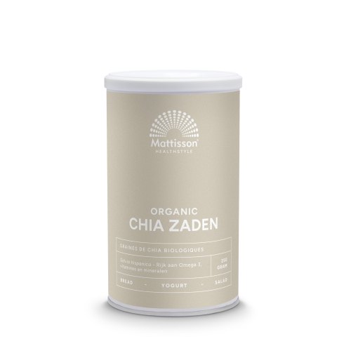 250 gram Mattisson Chia Zaden Biologisch