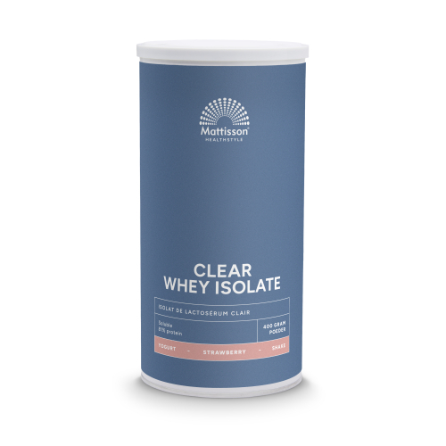 400 Gramm Mattisson Clear Whey Isolate Strawberry