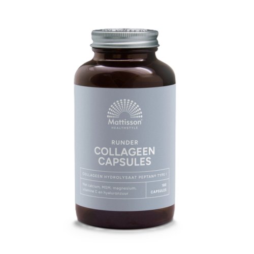 180 capsules Mattisson Collageen Capsules Runder