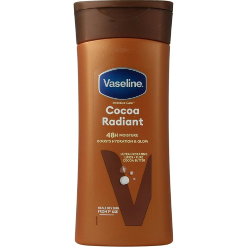 200 Ml Vaseline Intensive Care Cocoa Radiant Lotion