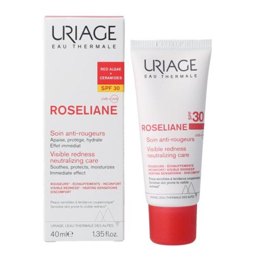 40 ml Uriage Roséliane Visible Redness Neutralizing Cream SPF30