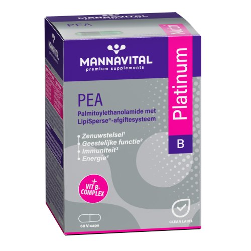 60 Kapseln Mannavital PEA Platinum