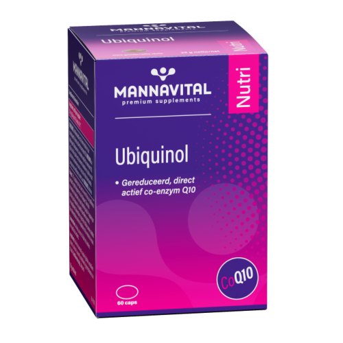 60 Kapseln Mannavital Ubiquinol 50 mg