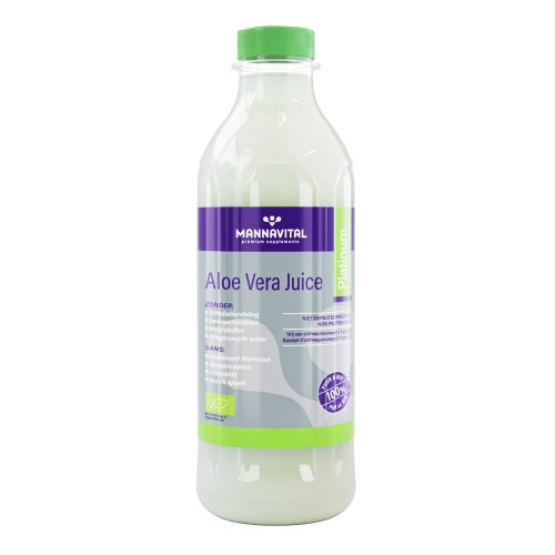 Mannavital Aloe Vera Juice Platinum Biologisch