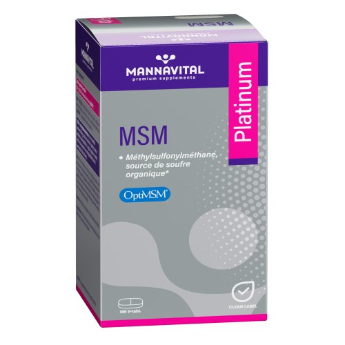 Mannavital MSM Platinum 180 Tabletten