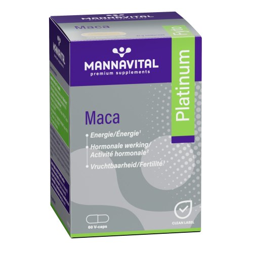 60 Kapseln Mannavital Maca Platinum