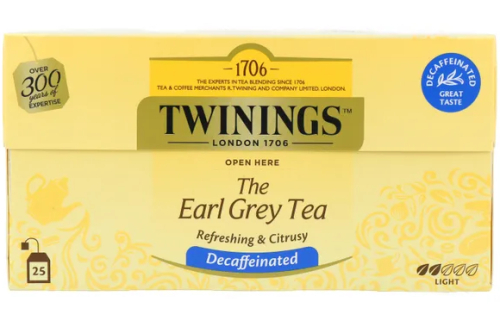 Twinings Earl Grey Cafeïnevrije Thee 25 Tüte