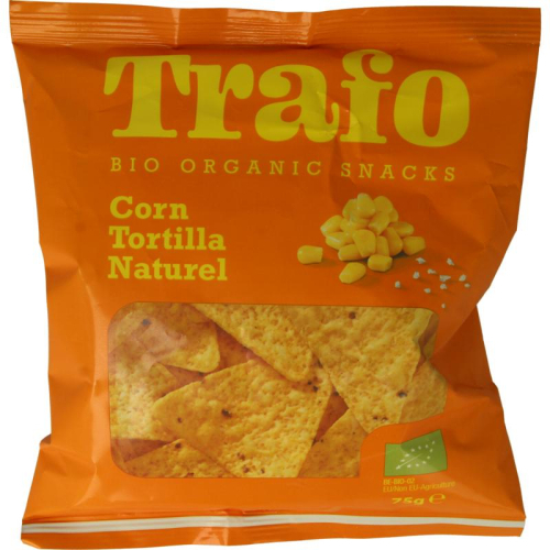 75 gram Trafo Tortilla Chips Naturel Biologisch