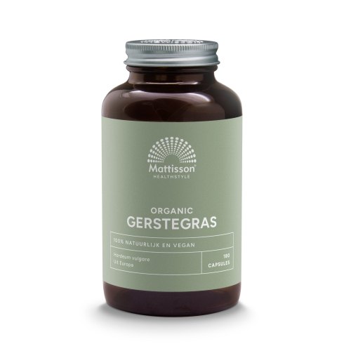 180 capsules Mattisson Gerstegras 400 mg Biologisch