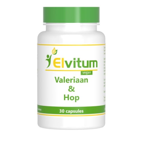 Elvitum Valeriaan & Hop 30 Kapseln