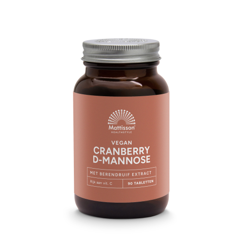 90 Tabletten Mattisson Cranberry D-Mannose met Berendruif extract