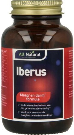 60 vegacaps All Natural Iberus Maag Darm