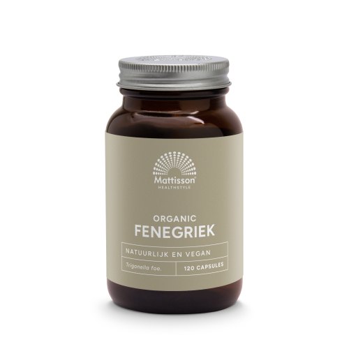 120 capsules Mattisson Fenegriek Biologisch
