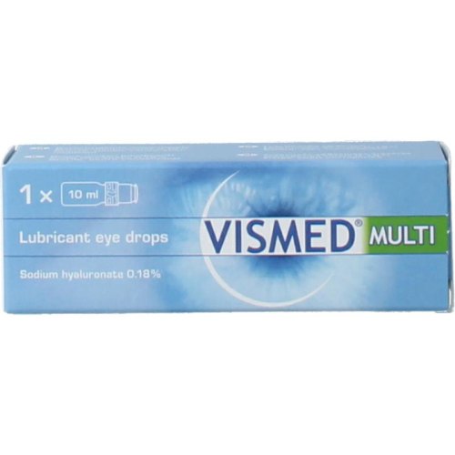 Vismed Multi Oogdruppels Medium 0,18% 10 Ml