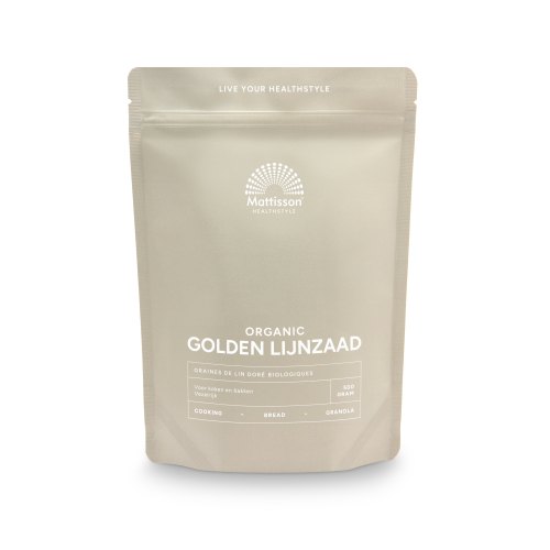 500 gram Mattisson Lijnzaad Golden Biologisch