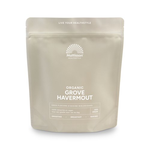 400 gram Mattisson Havermout Grof Biologisch