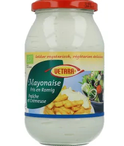 500 ml Vetara Mayonaise Fris & Romig Biologisch