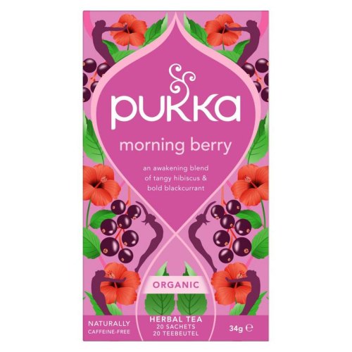 Pukka Morning Berry Biologisch 20 Tüte